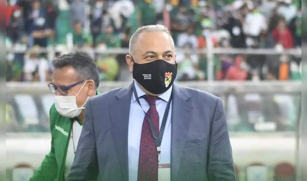 Fernado Costa asumió en el 2020 como presidente de la Federación Boliviana de Fútbol. Foto: FBF