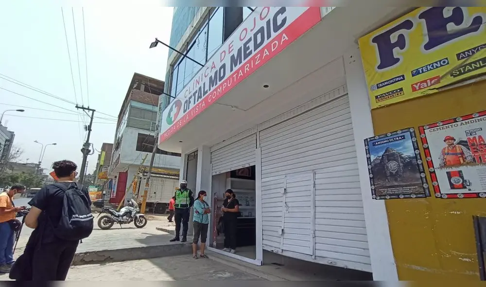 "Se han llevado varias máquinas como el optómetro para medir la vista, módulos, monturas carísimas", precisó Castillo. Foto: Deysi Portuguez/ URPI-LR