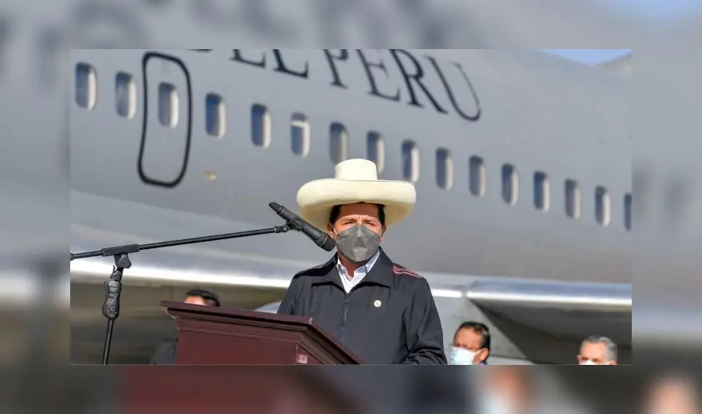 Presidente Pedro Castillo brinda un balance de sus 100 días de Gobierno en Ayacucho. Foto: Captura Presidente Pedro Castillo brinda un balance de sus 100 días de Gobierno en Ayacucho. Foto: Captura