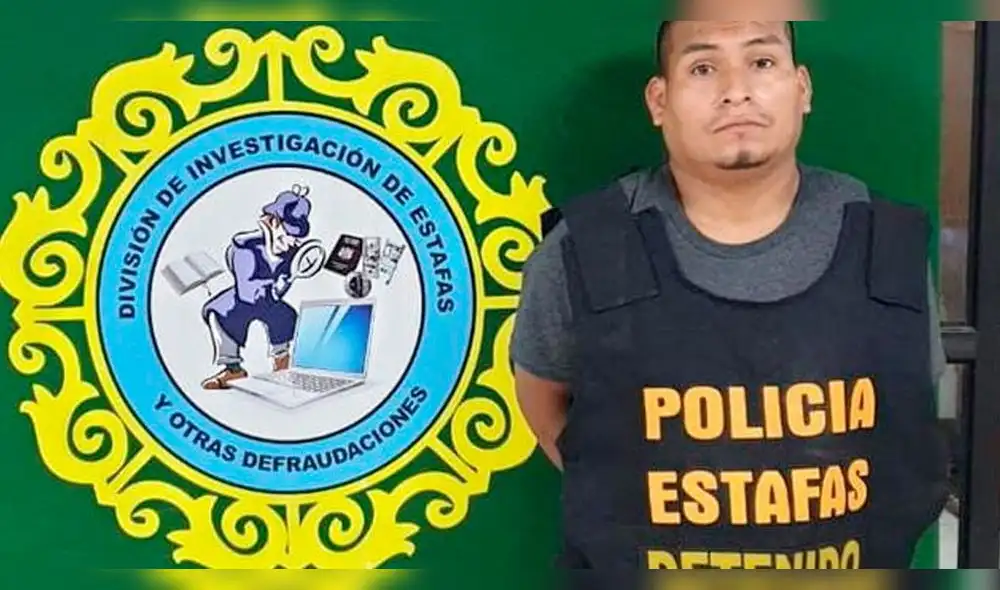 Sujeto quedó detenido y será investigado por las instancias correspondientes. Foto: captura PNP Sujeto quedó detenido y será investigado por las instancias correspondientes. Foto: captura PNP