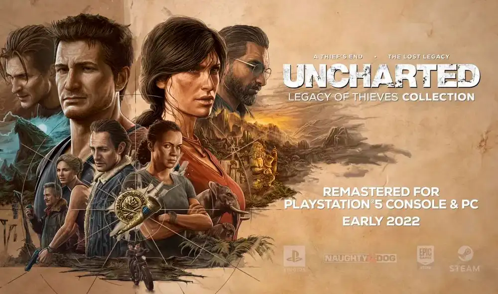De acuerdo a VGC, Uncharted: Legacy of Thieves Collection se estrenaría en PS5 y PC en febrero de 2022. Foto: PlayStation