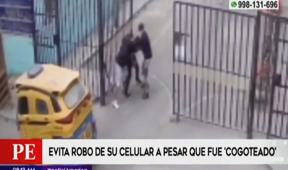 Los vecinos aseguraron que los robos y asaltos son constantes en diferentes horas del día. Foto: captura de América
