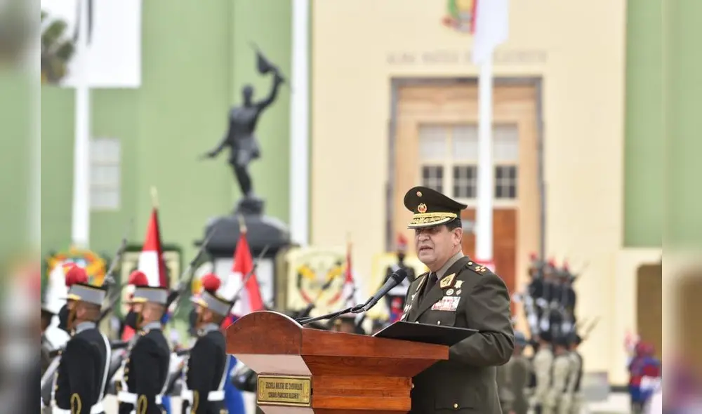El jefe del Comando Conjunto de las Fuerzas Armadas es el general EP. Manuel Gómez de la Torres. Foto: Twitter/Ejército del Perú El jefe del Comando Conjunto de las Fuerzas Armadas es el general EP. Manuel Gómez de la Torres. Foto: Twitter/Ejército del Perú