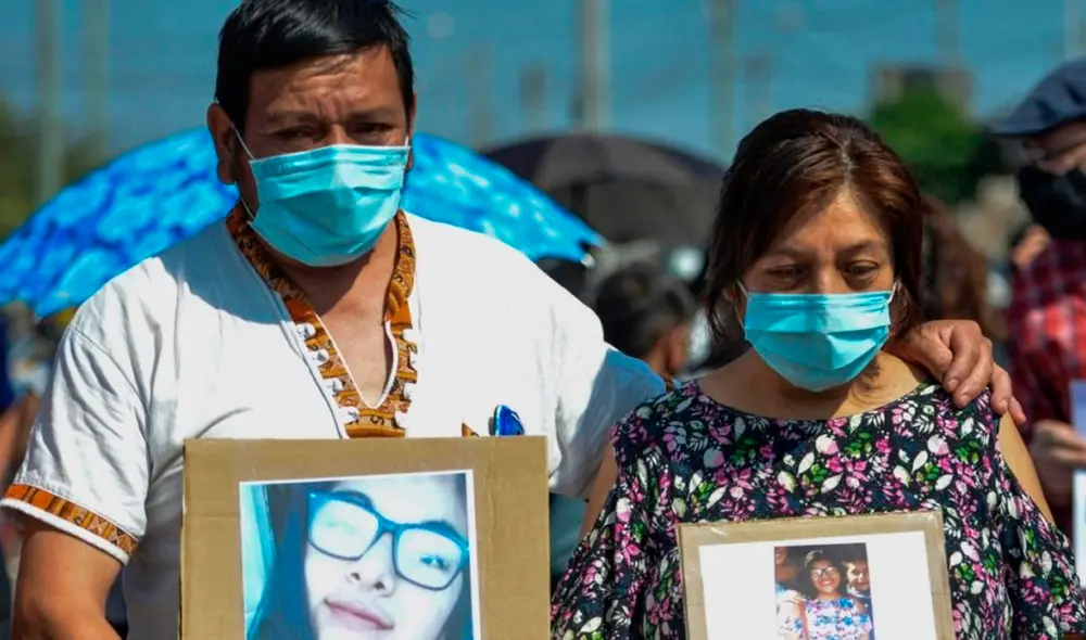 Los padres de la víctima denunciaron que su pedido por buscar a su hija no fue escuchado y ahora piden justicia por su feminicidio. Foto: Diario El Norte Los padres de la víctima denunciaron que su pedido por buscar a su hija no fue escuchado y ahora piden justicia por su feminicidio. Foto: Diario El Norte