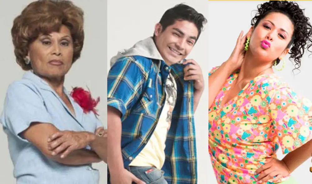 Así lucen algunos de los personajes más queridos de la serie Al fondo hay sitio. Foto: América TV