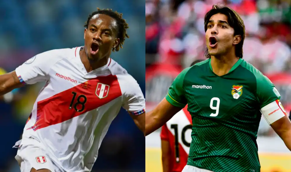 Perú vs. Bolivia: André Carrillo y Marcelo Martins serían titulares en el duelo de la fecha 13. Foto: AFP Perú vs. Bolivia: André Carrillo y Marcelo Martins serían titulares en el duelo de la fecha 13. Foto: AFP
