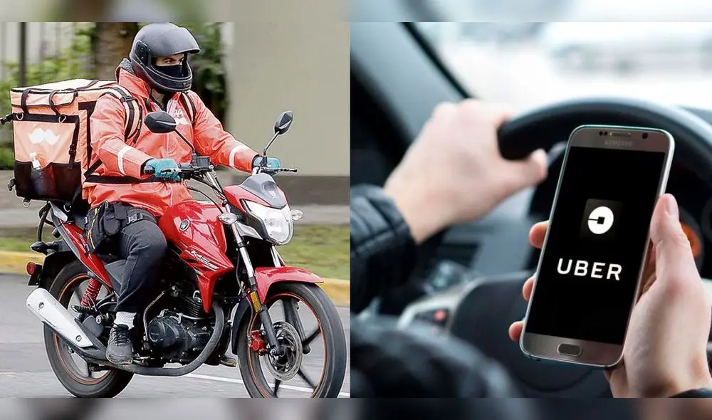 Aplicativos reducen el tiempo en búsqueda de nuevos clientes para conductores no tradicionales, según investigación de IPE. Foto: composición Andina / Uber Aplicativos reducen el tiempo en búsqueda de nuevos clientes para conductores no tradicionales, según investigación de IPE. Foto: composición Andina / Uber