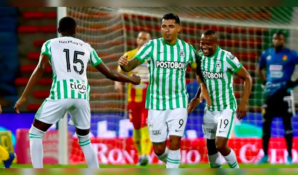 Atlético Nacional vs. Deportivo Pereira se enfrentarán desde las 8.00 p. m. (hora peruana y colombiana). Foto: EFE Atlético Nacional vs. Deportivo Pereira se enfrentarán desde las 8.00 p. m. (hora peruana y colombiana). Foto: EFE