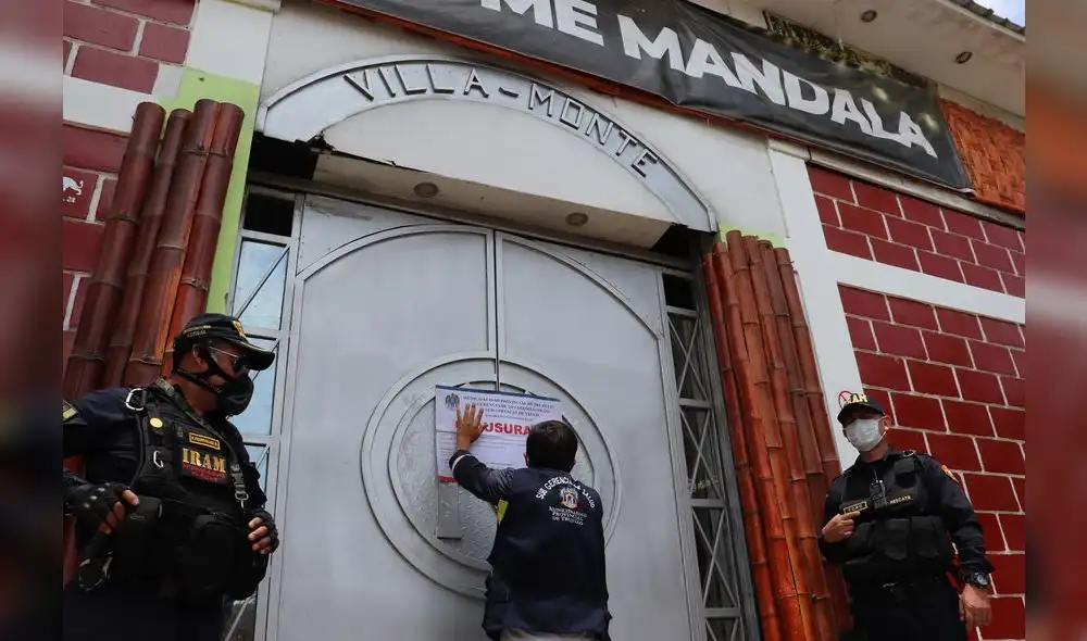 Centro de diversiones fue cerrado por 30 días. Foto: MPT Centro de diversiones fue cerrado por 30 días. Foto: MPT