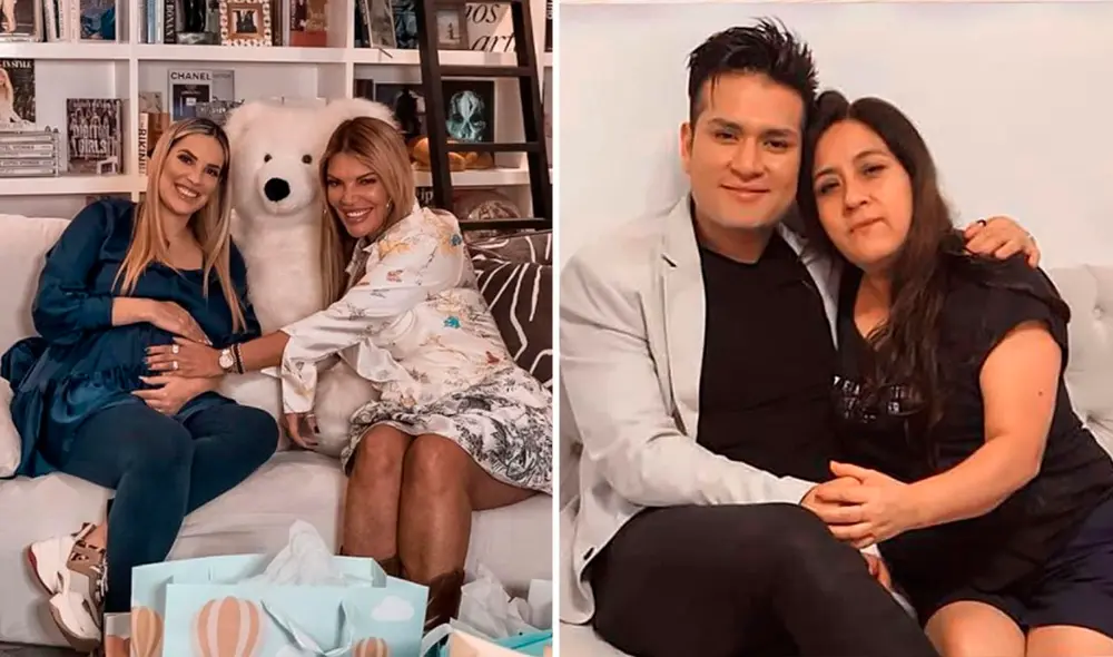 Cassandra Sánchez de la Madrid y Jessica Newton dieron detalles de cómo es su relación con la familia de Deyvis Orosco. Foto: composición/Instagram/Cassandra Sánchez/Deyvis Orosco