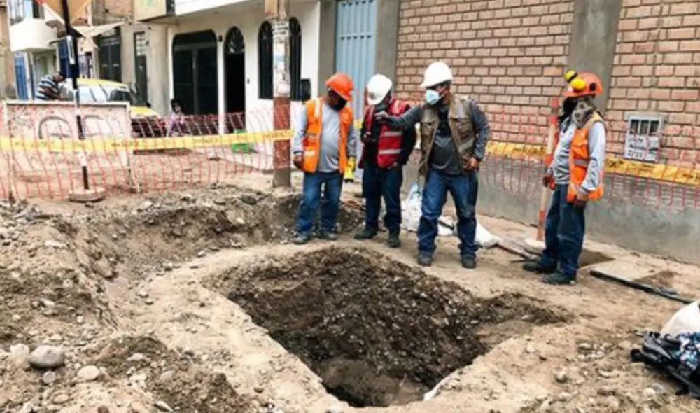 Presumen que los restos arqueológicos pertenecerían de la cultura Lima. Foto: Andina