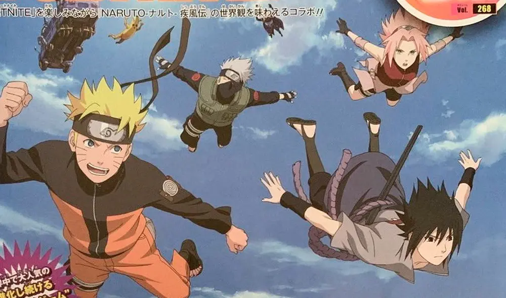 El evento Fortnite × Naruto Shippuden iniciará el próximo 16 de noviembre de 2021. Foto: HYPEX - Twitter