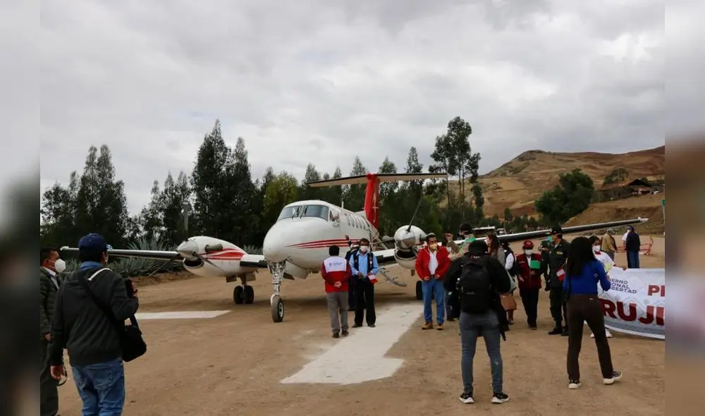 Piden asfaltar pista de aterrizaje de aeropuerto de Urpay. Foto: GRLL