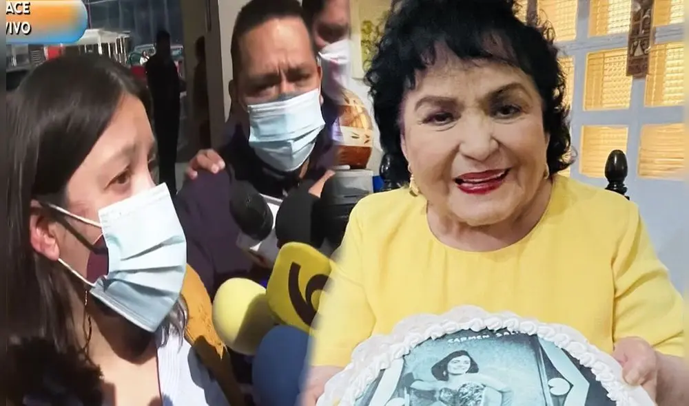 La nieta de Carmen Salinas contó cómo la artista quedó inconsciente. Foto: captura YouTube / Instagram