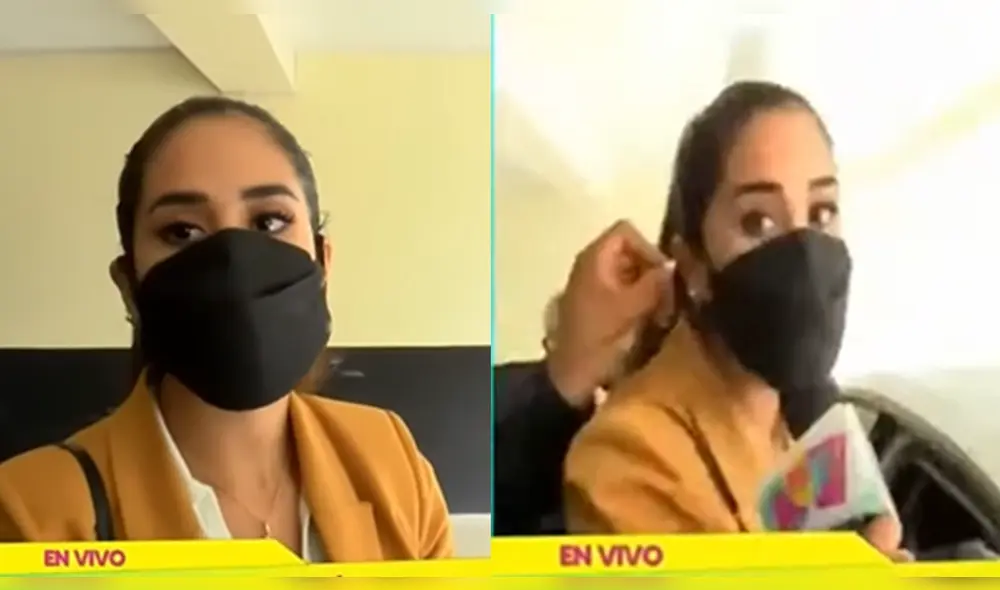 Melissa Paredes y Rodrigo Cuba llegaron a un acuerdo equitativo en la conciliación por la tenencia y visitas de su hija. Foto: composición/captura Amor y fuego