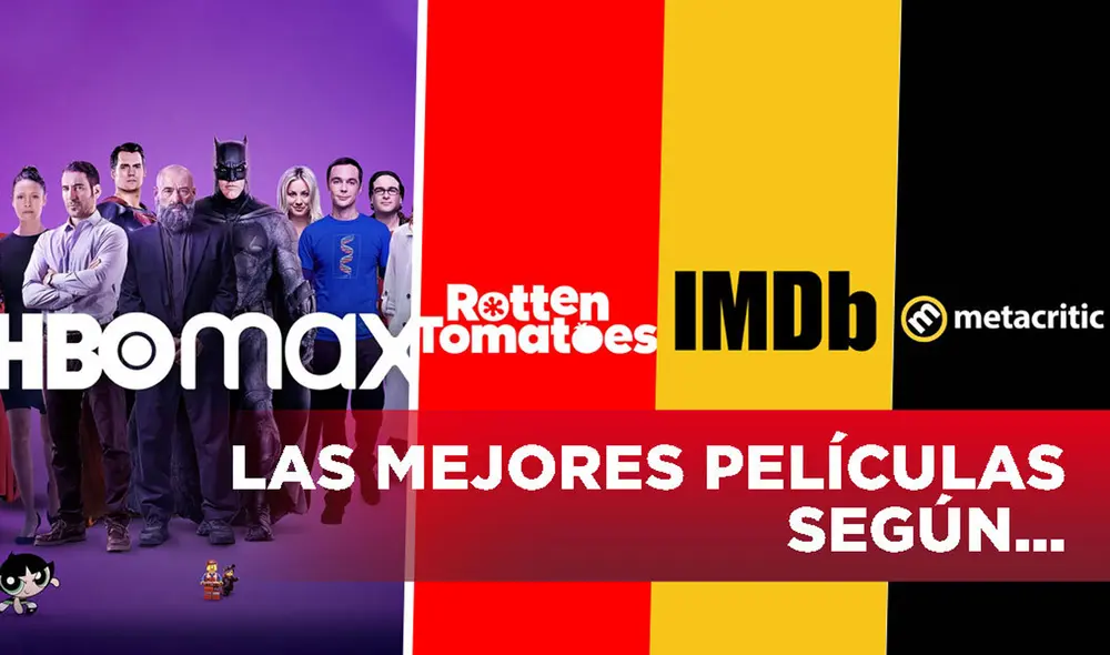 Tres de las mejores páginas de críticas aprueban gran parte de las producciones de HBO Max. Foto: composición/Gerson Cardoso