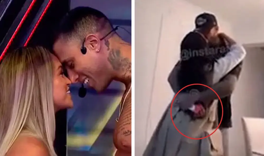 Angie Arizaga se muestra muy feliz en su relación con Jota Benz. Foto: captura de América TV/Instarándula