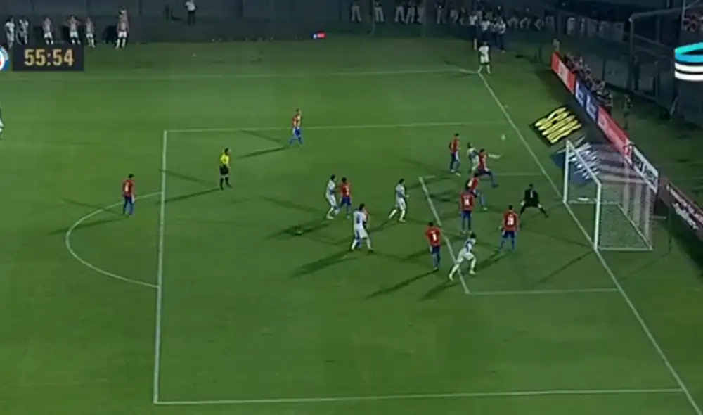Chile derrota 1-0 a Paraguay en Asunción. Foto: captura TNT Sports