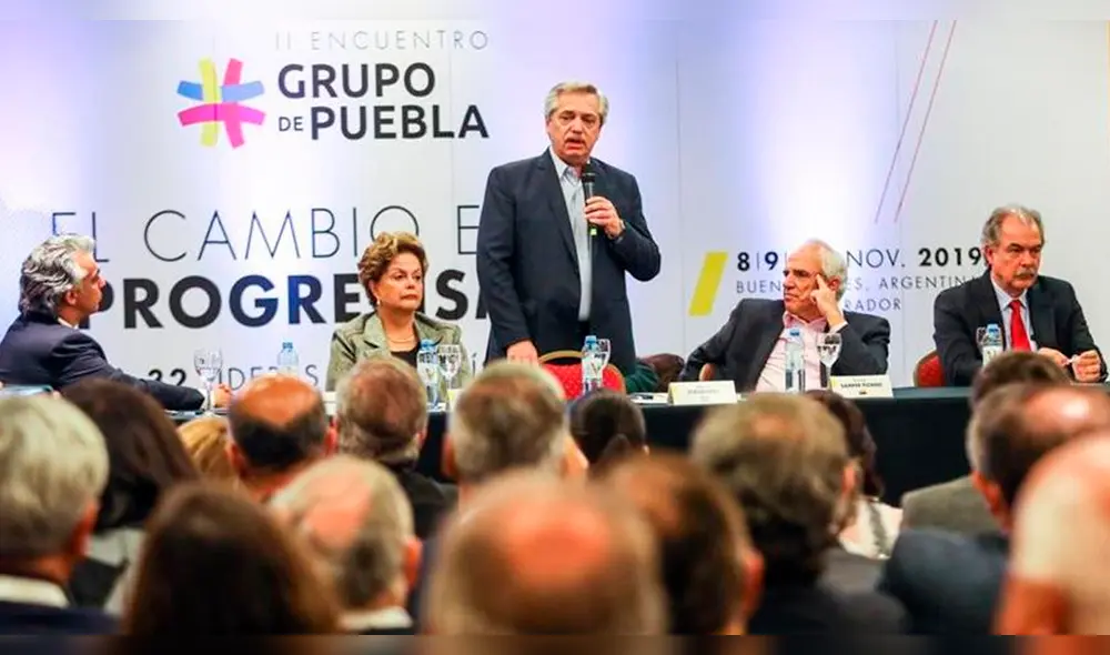 El Grupo cuenta entre sus filas con el presidente Alberto Fernández de Argentina, uno de sus fundadores. Foto: Prensa de Alberto Fernández