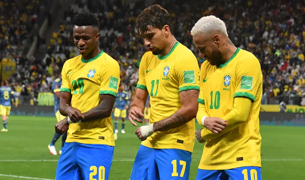 Brasil sumó su undécima victoria en las Eliminatorias a Qatar 2022. Foto: AFP