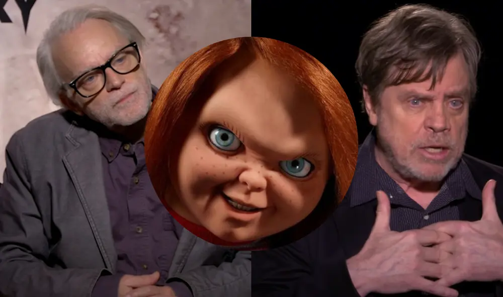 Mark Hamill, conocido por su papel de Luke Skywalker, también hizo la voz del muñeco diabólico en 2019. Foto: composición/fotocaptura de Youtube/ difusión