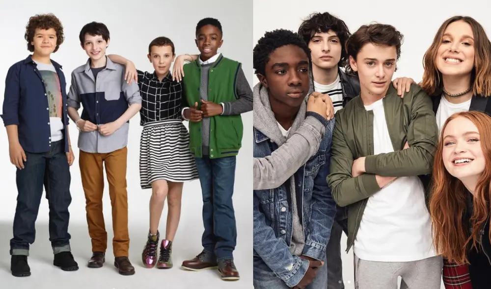 Los protagonistas de la serie de Netflix han ido creciendo a lo largo de cada temporada. Foto: composición/Instagram/strangerthingstv