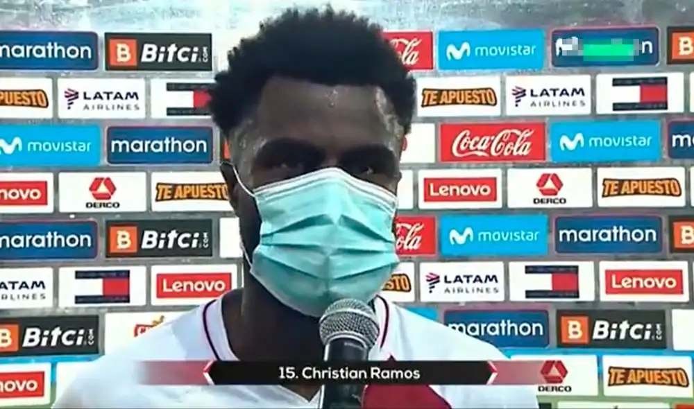 Christian Ramos se pronunció sobre el triunfo de Perú sobre Bolivia en Lima. Foto: captura de Movistar Deportes.