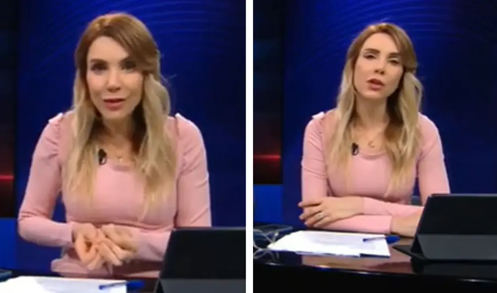Juliana Oxenford estuvo involucrada en un accidente de tránsito en el distrito de San Isidro. Foto: captura de ATV Juliana Oxenford estuvo involucrada en un accidente de tránsito en el distrito de San Isidro. Foto: captura de ATV