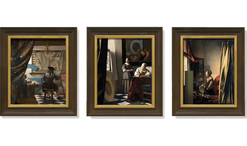 La muestra de arte con las obras de Vermeer se visualizan en el buscador. Foto: Google