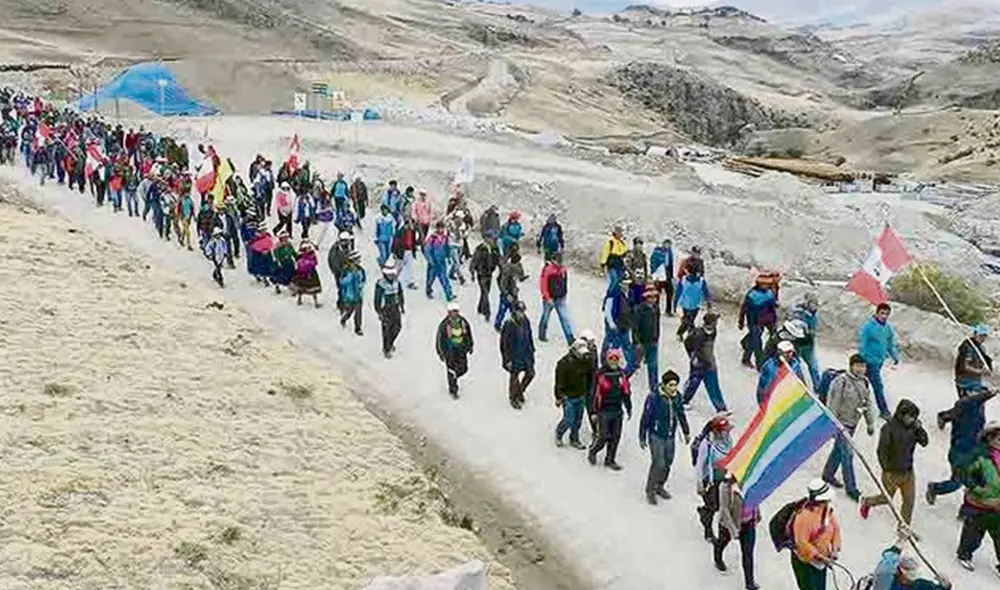Conflicto. Comuneros señalan que sus protestas tendrán una nueva estrategia. Foto: difusión