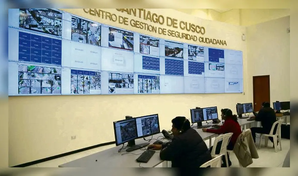 Centro de monitoreo en Cusco. Foto: difusión