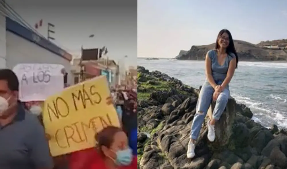 Adultos marcharon en las calles de Huacho. Foto: captura de América / Facebook