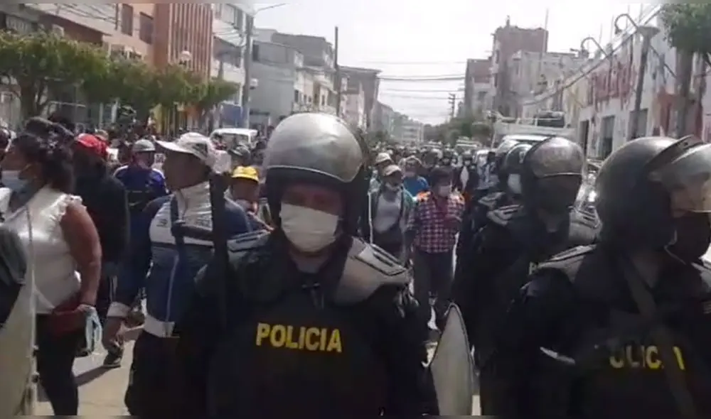 Marcha se convocó este 12 de noviembre. Foto: captura/URPI-LR