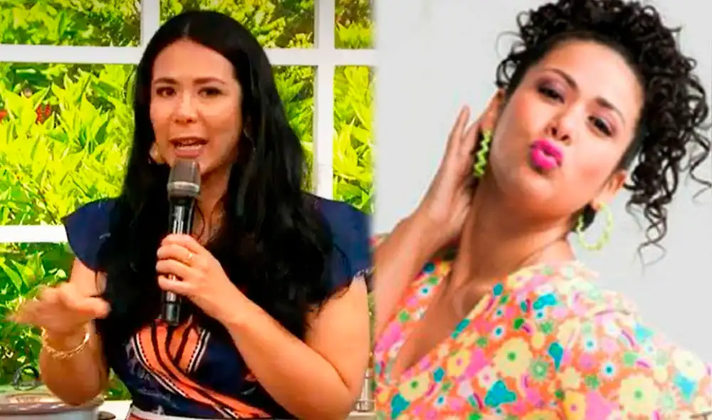 Magdyel Ugaz desconocía sobre el posible regreso de Al fondo hay sitio. Foto: capturas América TV