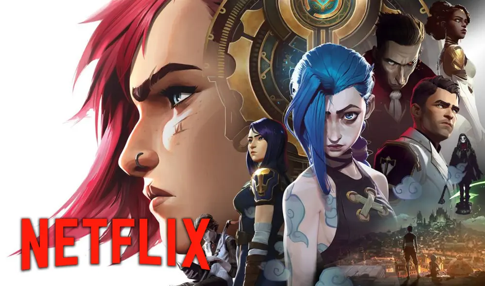 La serie Arcane está producida por la compañía Riot Games. Foto: Netflix