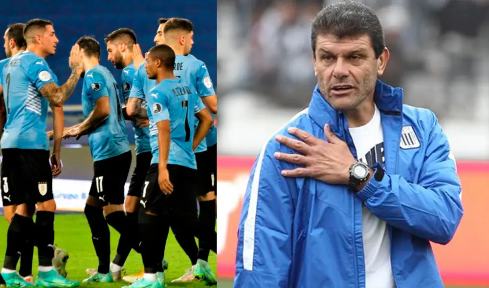 Gustavo Roverano se refirió al presente de Uuruguay. Fuente: Composición Twitter AUF/GLR