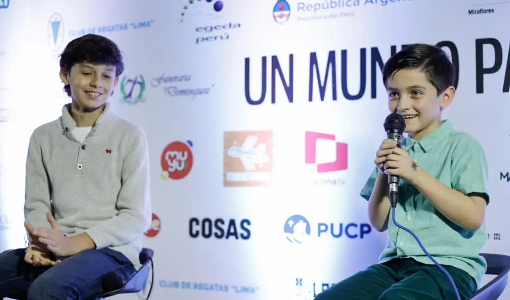 Luego del estreno de la película, los protagonistas dieron una conferencia de prensa. Foto: Antonio Melgarejo/La República