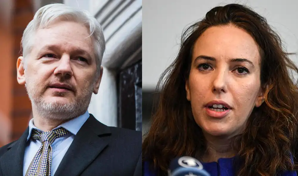 Assange y Moris tienen dos hijos pequeños: Gabriel, de 4 años, y Max, de 2. Foto: Composición LR/ AFP