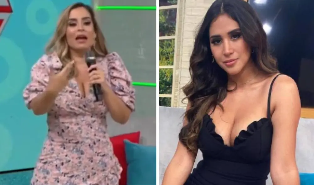Ethel Pozo revela que conversó con Melissa Paredes. Foto: composición/captura de América TV/Instagram Ethel Pozo revela que conversó con Melissa Paredes. Foto: composición/captura de América TV/Instagram
