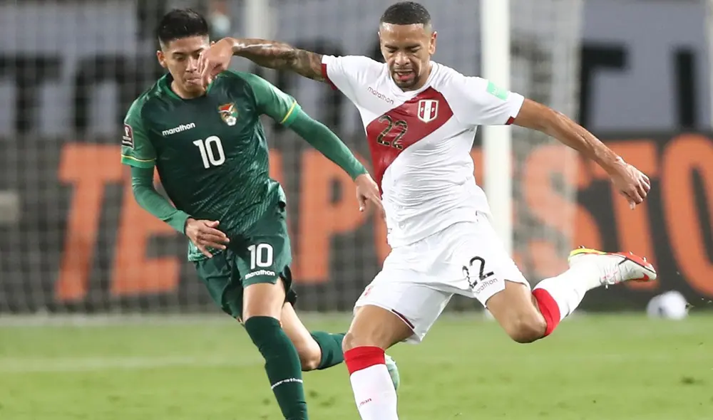 Alexander Callens disputó solo 45' ante Bolivia. Foto: Twitter @SeleccionPeru Alexander Callens disputó solo 45' ante Bolivia. Foto: Twitter @SeleccionPeru