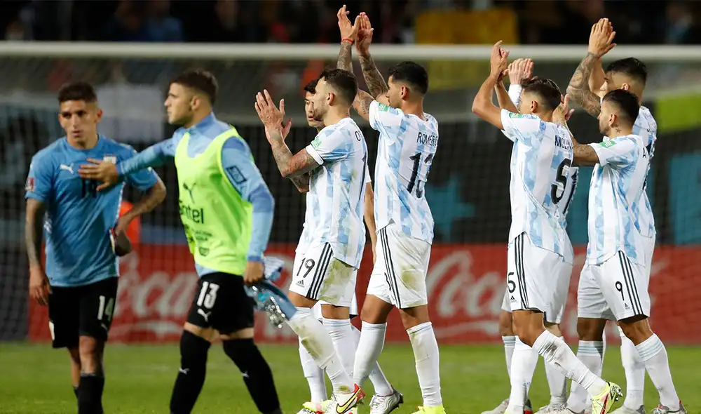 Argentina venció a Uruguay por segunda vez en las Eliminatorias Qatar 2022. Foto: AFP Argentina venció a Uruguay por segunda vez en las Eliminatorias Qatar 2022. Foto: AFP