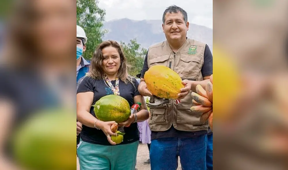 Víctimas. Wilder Manyavilca Silva y su esposa Dunia Bustíos. Foto: difusión