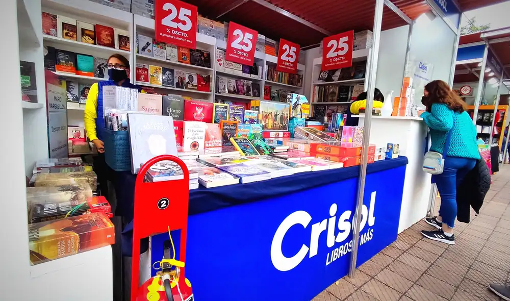 Librería Crisol ofrecerá un 25% por la tercera compra. Foto: difusión