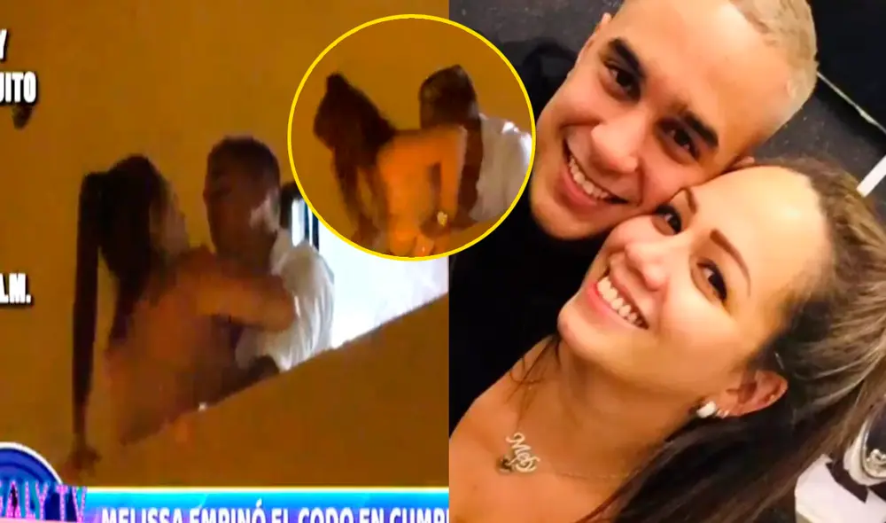 Melissa Klug y Jesús Barco mantienen una relación amorosa. Foto: capturas ATV / Instagram Melissa Klug y Jesús Barco mantienen una relación amorosa. Foto: capturas ATV / Instagram