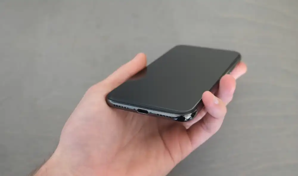 Así luce este iPhone X con puerto USB tipo C. Foto: captura de YouTube