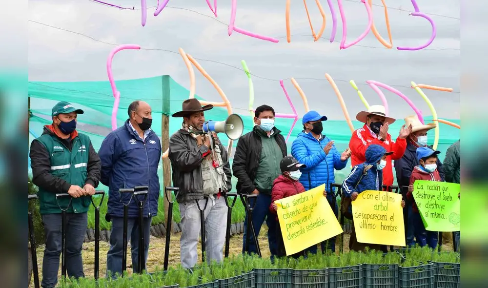 Los niños de la comunidad de Cahuide tienen conciencia ecológica. Foto: GRALL