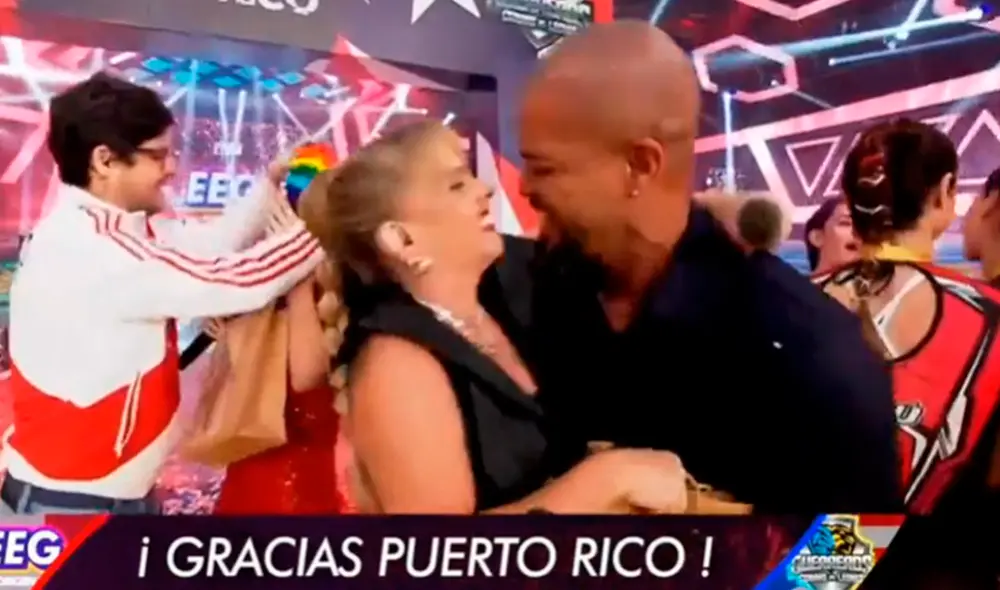 Esto es guerra ganó la competencia contra Guerreros Puerto Rico. Foto: captura América TV Esto es guerra ganó la competencia contra Guerreros Puerto Rico. Foto: captura América TV