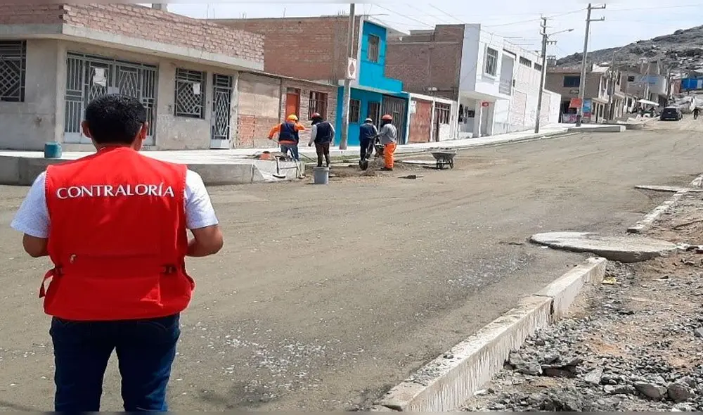 OCI realizó trabajo de supervisión en obra vial de Nuevo Chimbote. Foto: Contraloría OCI realizó trabajo de supervisión en obra vial de Nuevo Chimbote. Foto: Contraloría
