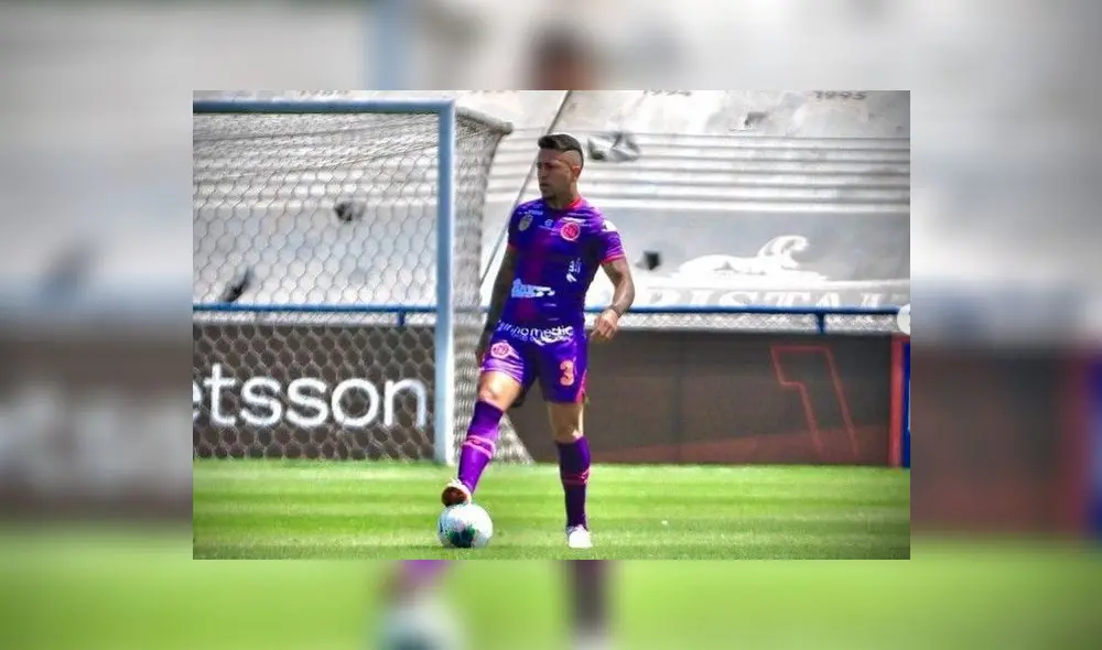 Paolo Fuentes jugó el 2021 en Sport Boys proveniente de Melgar. Foto: Instagram / Paolo Fuentes.