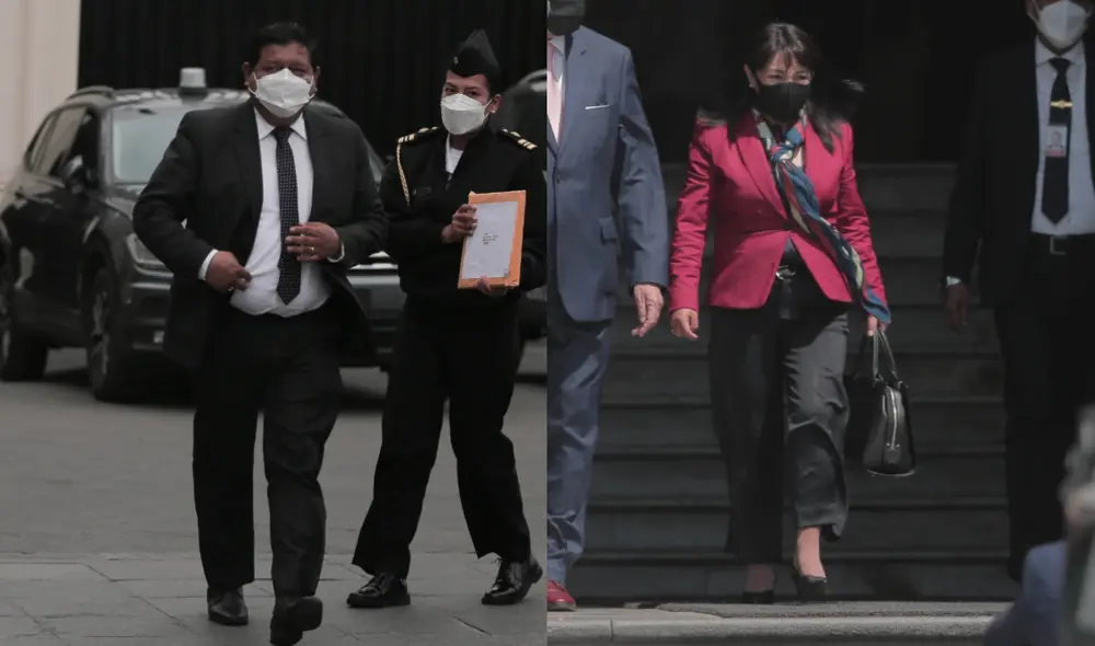 “Ella no me ha dicho nada sobre el tema de incomodidad", indicó Walter Ayala a la prensa. Foto: composición/La República